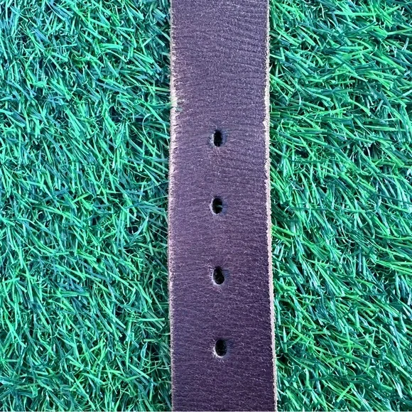 Nocona Brown 100% Leather Belt with Silver Buckle size small